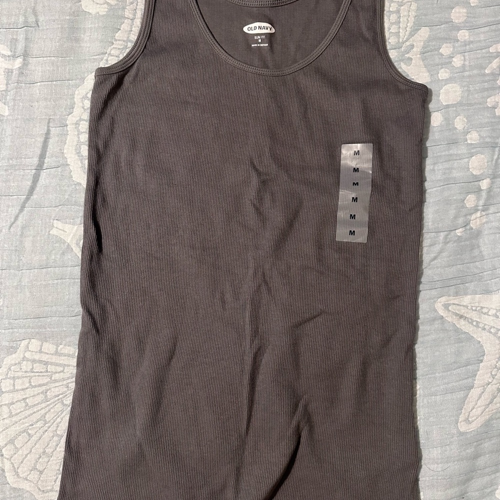 Old Navy Men's Charcoal Tank Top
